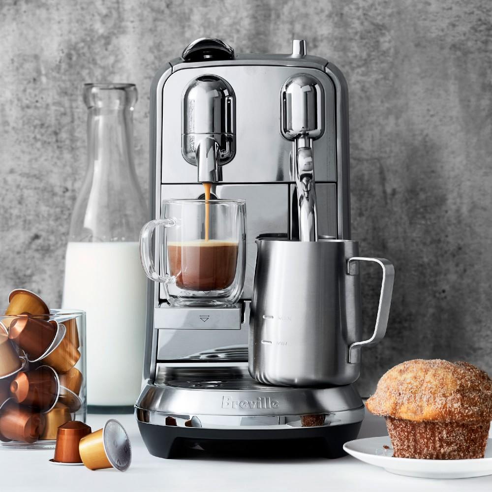 Nespresso Creatista Plus Espresso Machine by Breville Williams Sonoma Australia
